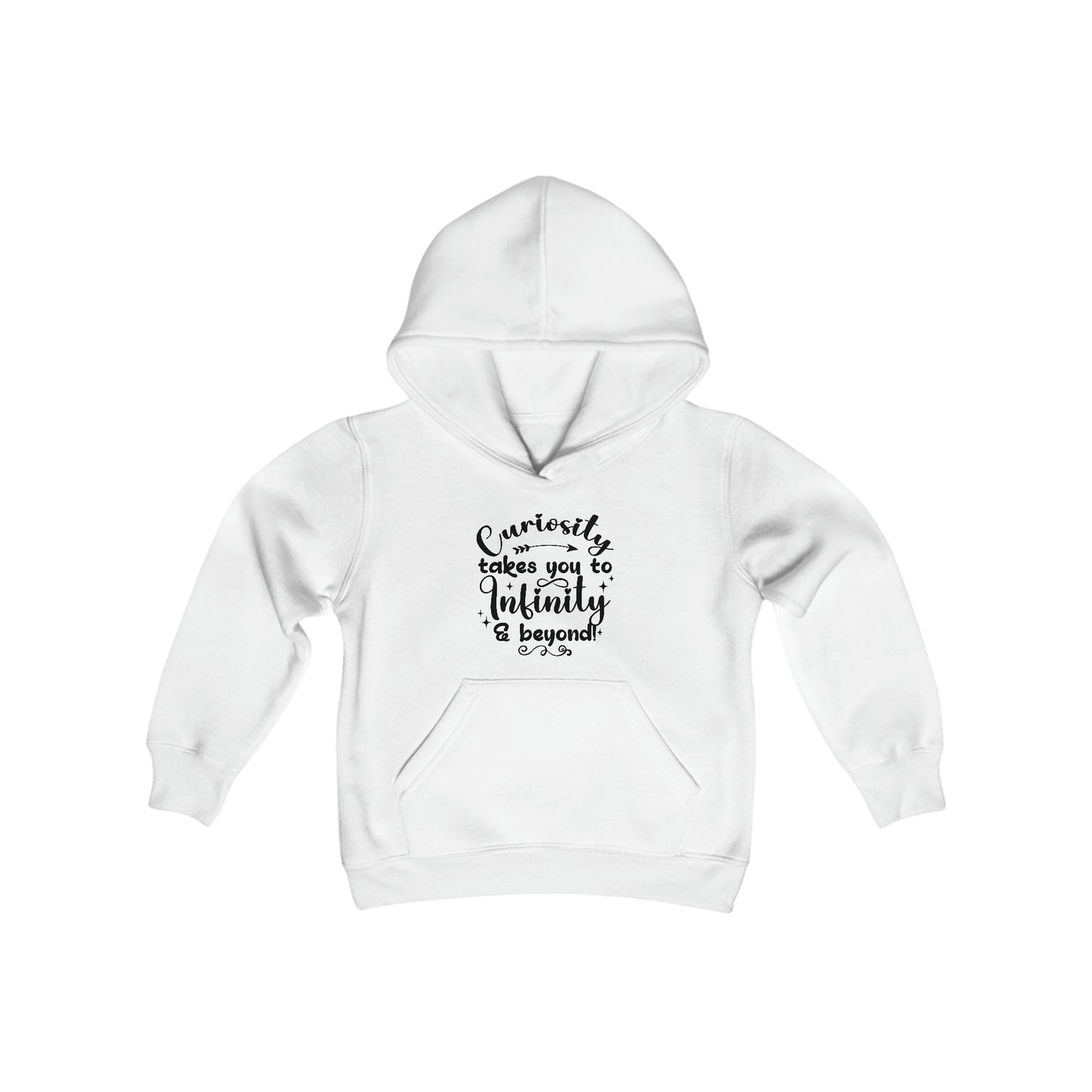 Youth Heavy Blend Hooded Sweatshirt - Infinity and Beyond
