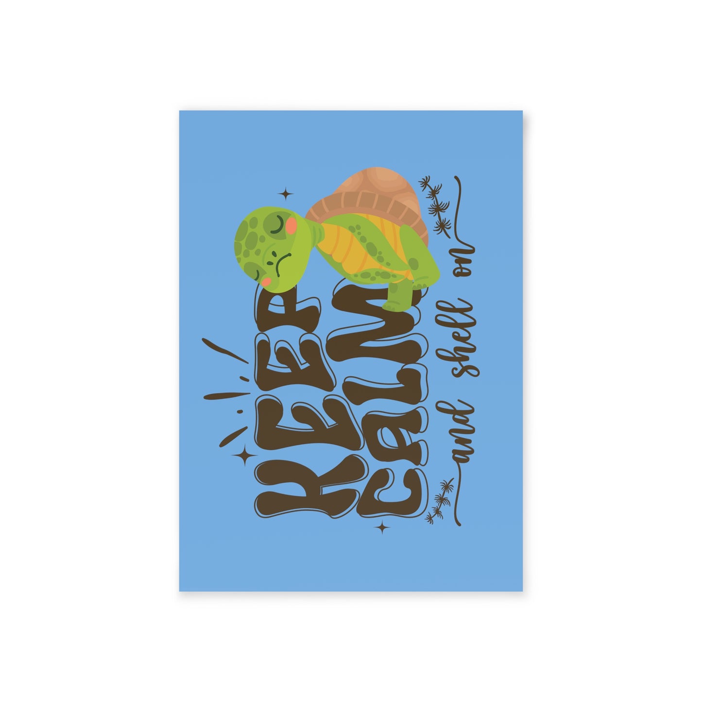Holiday Cards (Two-sided print) - Keep Calm and Shell On