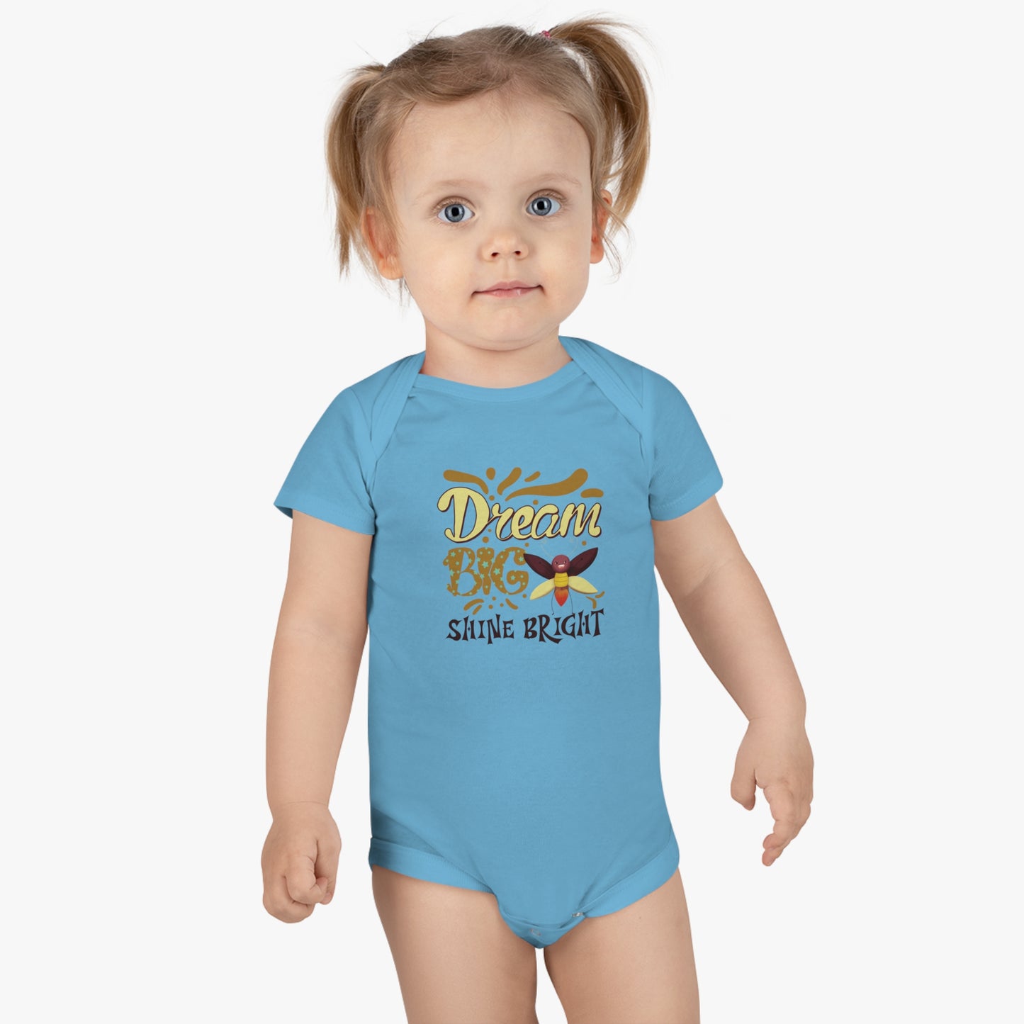 Baby Short Sleeve Onesie® - Dream Big
