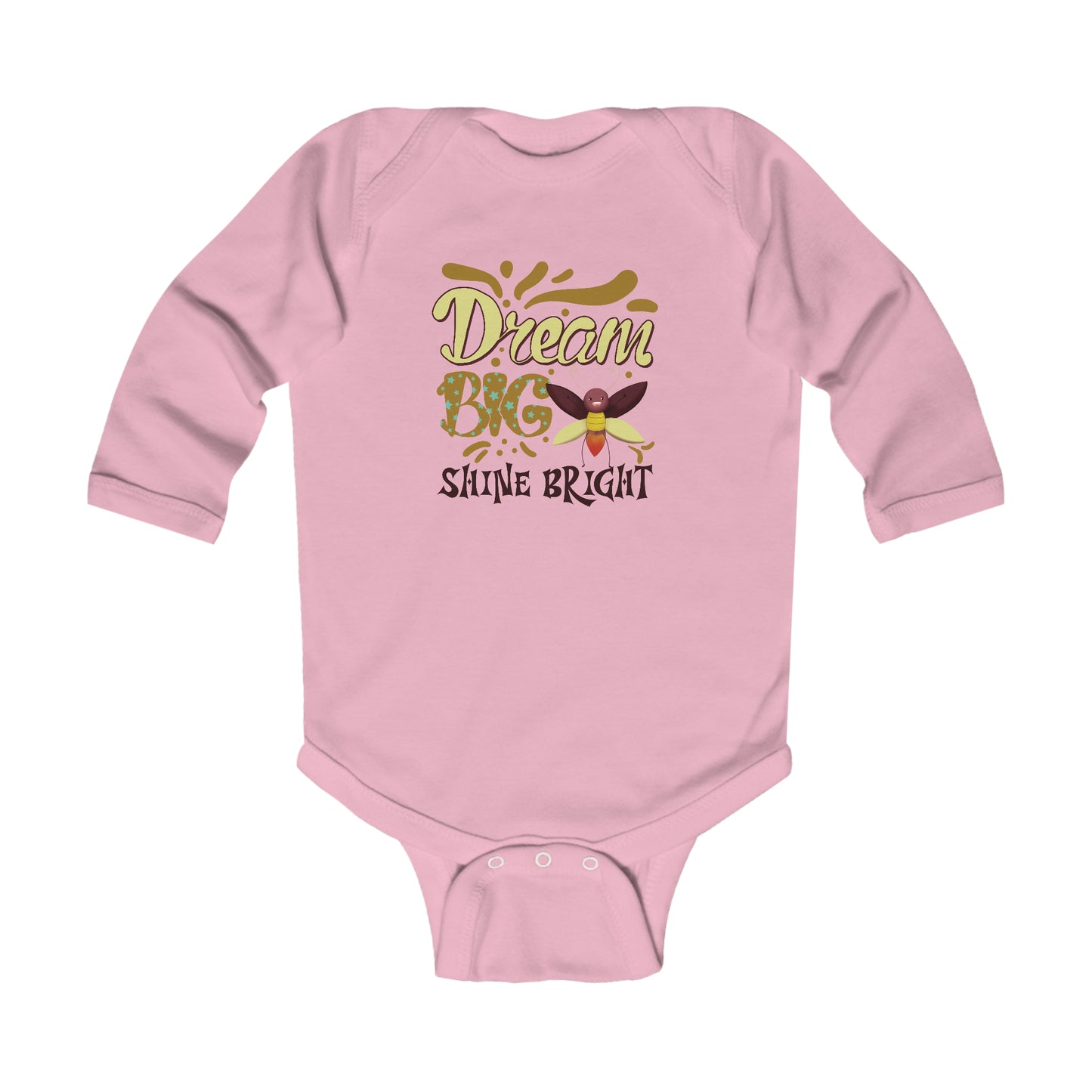 Infant Long Sleeve Bodysuit - Dream Big