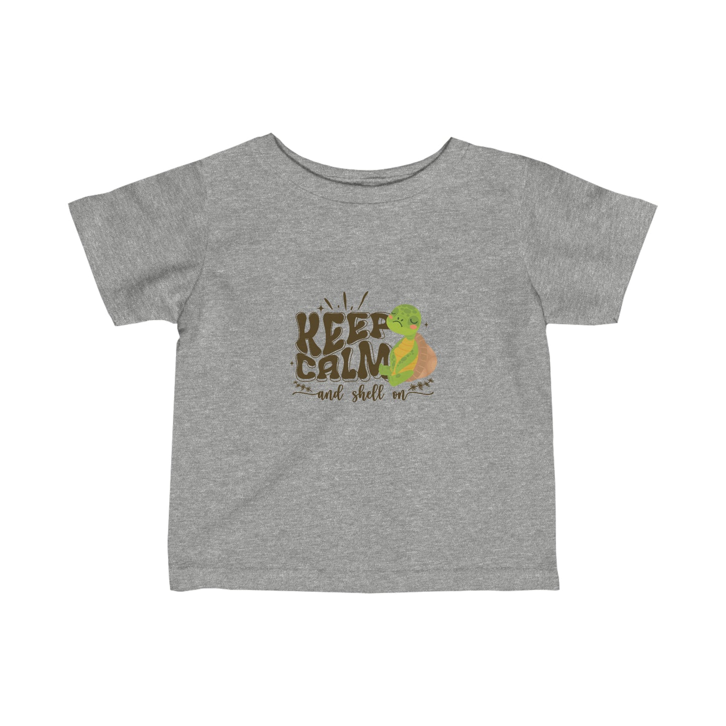 Infant Fine Jersey Tee - Keep Calm and Shell On