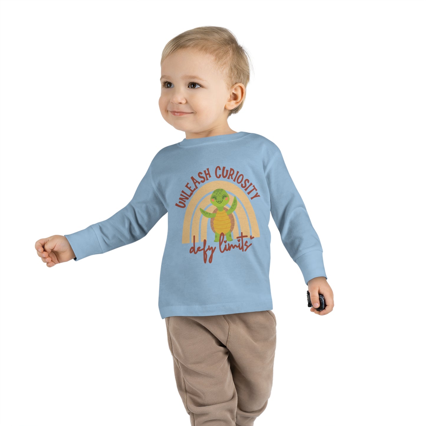 Toddler Long Sleeve Tee - Unleash Curiosity