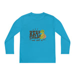 Youth Long Sleeve Competitor Tee - Keep Calm and Shell On