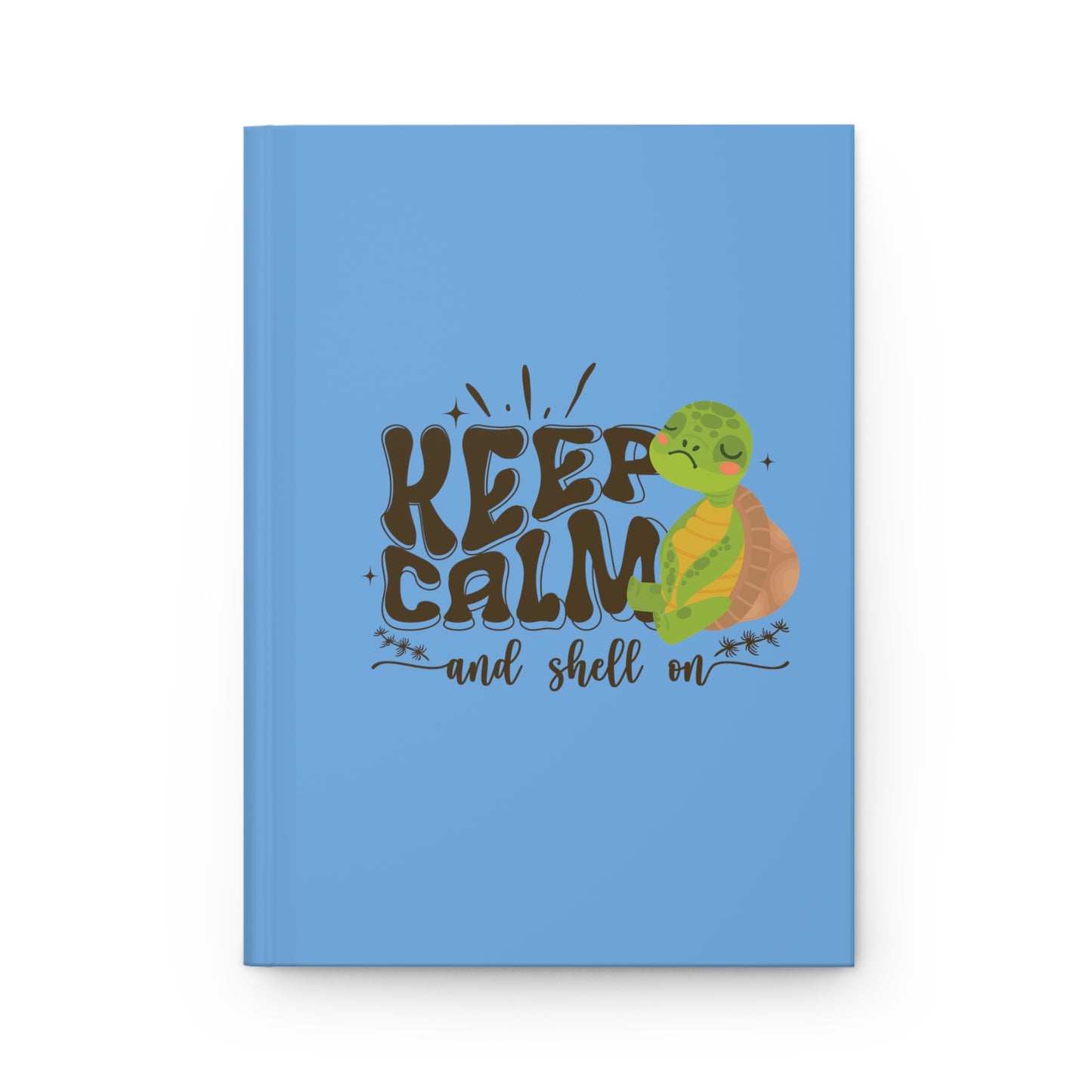 Hardcover Journal Matte - Keep Calm and Shell On