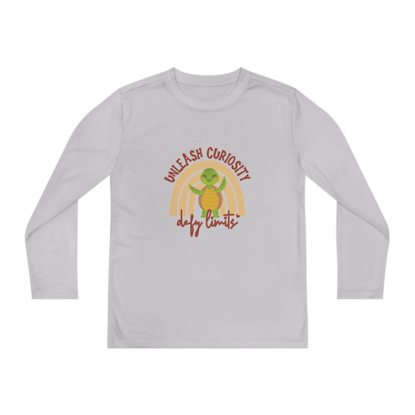 Youth Long Sleeve Competitor Tee - Unleash Curiosity